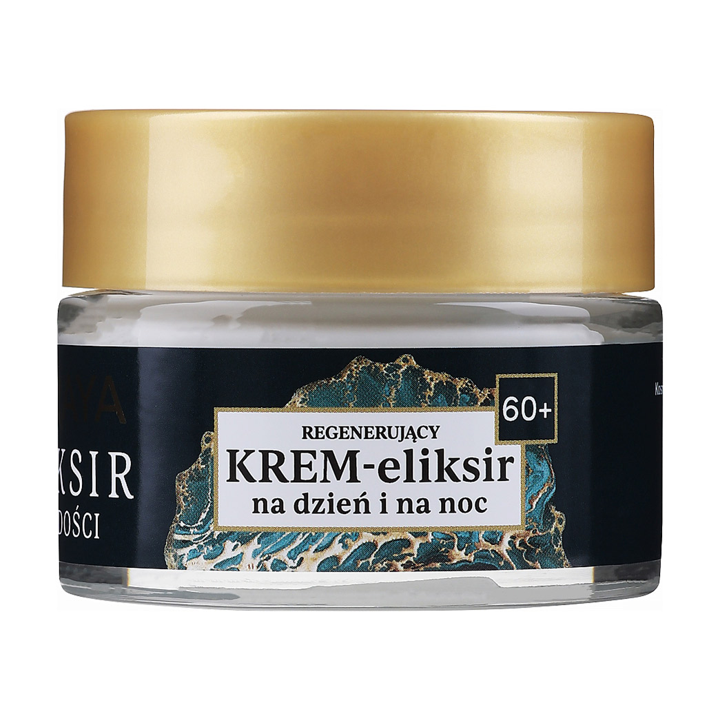 Відновлювальний крем-еліксир для обличчя Soraya Youth Elixir 60+, 50 мл